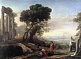 Claude Lorrain Italian Coastal Landscape painting